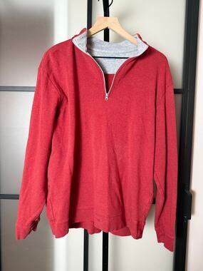 GenTeal Cotton Quarter-Zip Made in Peru Size XL